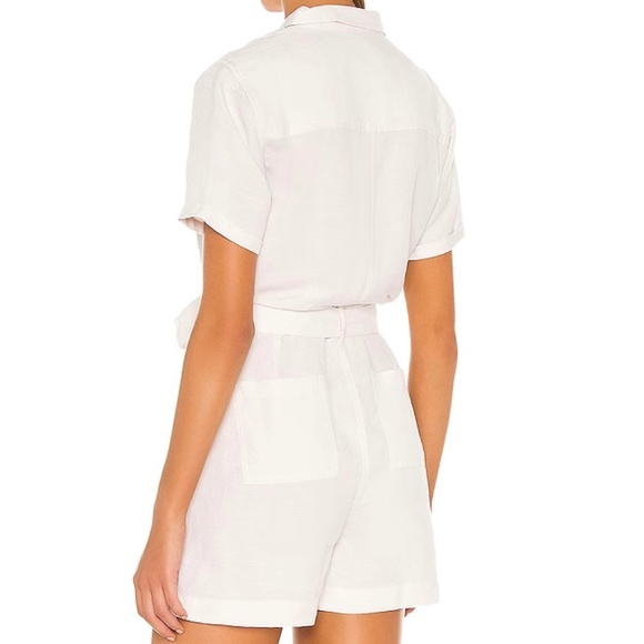Rails Linen Georgie Romper - XS - Picture 2 of 6